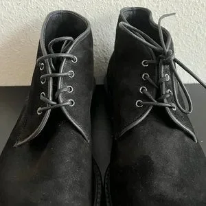 NIB Giorgio Armani Men\'s Black Suede Chukka Boots Size 11 Style X2M138 Giorgio Armani | Shoes | Nib Giorgio Armani Mens Black Suede  main image 2